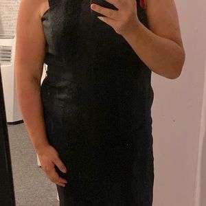 Beautiful black with lace dress.